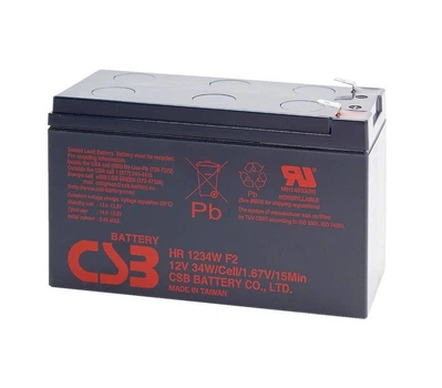 Акумуляторна батарея CSB HR1234WF2, 12V 9Ah (151х65х101мм) Q10/420 (UG-4410)