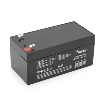 Акумуляторна батарея MERLION AGM GP1233F1 12 V 3,3Ah ( 134 x 66 x 60 (65) ) Q10 (UG-10743)