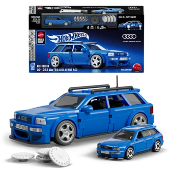 Конструктор-машина Mattel Brick Shop Speed Audi Avant RS2 JGR28