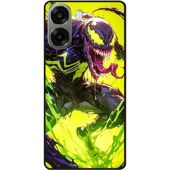 Чехол силиконовый бампер Candy для Oppo A6x с рисунком Карнаж Веном Venom