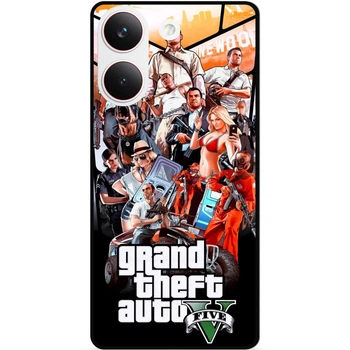 Чехол силиконовый бампер Candy для Xiaomi Poco X8 Pro с рисунком GTA ГТА
