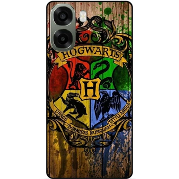 Чехол силиконовый бампер Candy для Oppo A6x с рисунком Hogwarts Хогвартс Гарри Поттер Harry Potter