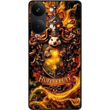 Силіконовий бампер чохол Candy для Xiaomi Poco X8 Pro Max Пуффендуй Hufflepuff Harry Potter Гаррі Поттер