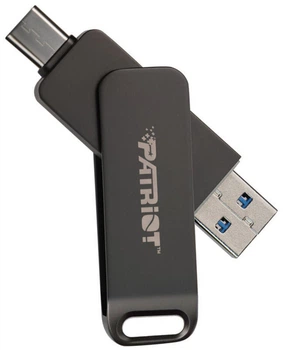 Флеш память USB Patriot Rage R550 1TB USB 3.2 Gen1 + Type-C Black (PE1TR550DSAD)