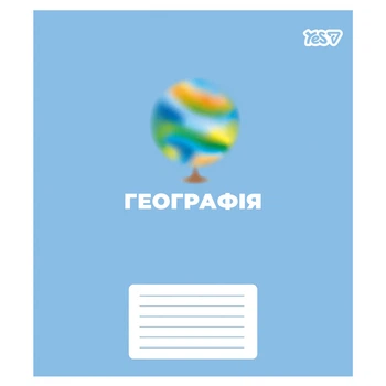 Предметний зошит YES Concept notes Географія 48 аркушів клітинка (768520)