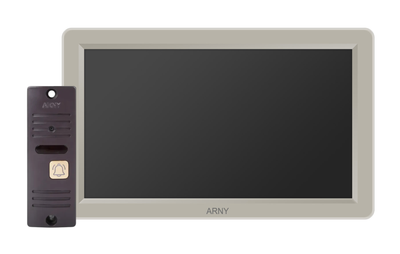 Комплект ARNY AVD-7012FHD (AVD-712FHD 2Мп 7'' IPS + AVP-05 2Мп 74°), Beige + Brown