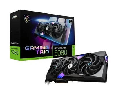 Видеокарта MSI GeForce RTX 5080 GAMING TRIO (RTX 5080 16G GAMING TRIO)