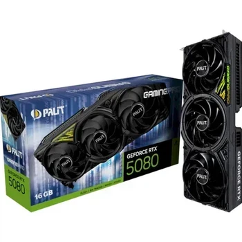 Видеокарта Palit GeForce RTX 5080 GamingPro OC V1 (NE75080S19T2-GB2031Y)