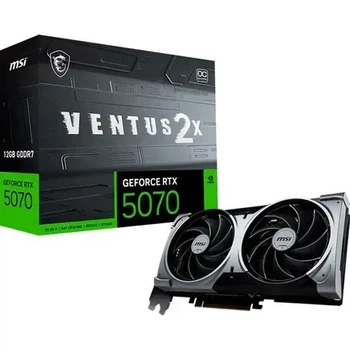 Видеокарта MSI GeForce RTX 5070 VENTUS 2X (RTX 5070 12G VENTUS 2X)