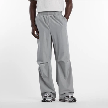 Мужские серые спортивные брюки New Balance Elusive Shell 52 (XL) (MB61M4DOYST)