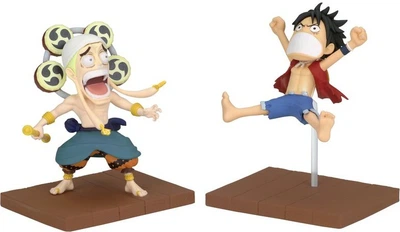 Zestaw figurek Banpresto One Piece Monkey D Luffy and Enel 7 cm 89838 (4983164898385)