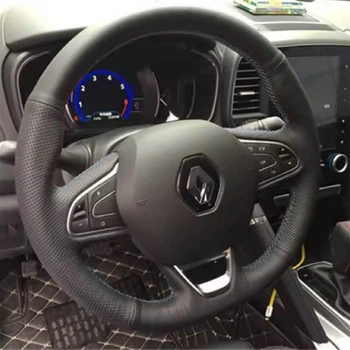 Чохол Обплетення Керма для Renault Megane IV / Scenic IV 2016-2025 Шкіра (Модельна Викрійка)