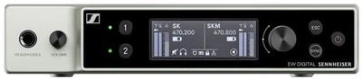 Двухканальный цифровой беспроводной приемник Sennheiser EW-DX EM 2 Dante Q1-9: 470.2 - 550 МГц (4044155260342)