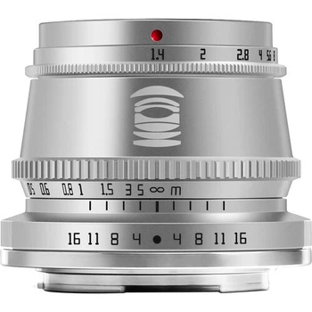 Обʼєктив TTArtisan 35mm f/1.4 X для Fujifilm (Сріблястий)