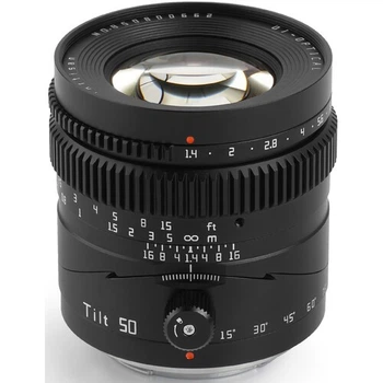 Обʼєктив TTArtisan Tilt 50mm f/1.4 FE для Sony