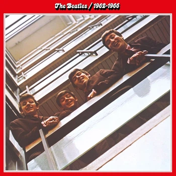 Музыкальный CD диск The Beatles - 1962-1966 (The Red Album), 2023 edition фирменный