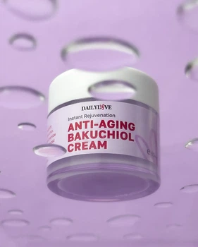 Крем антивіковий з бакучіолом DailyLove Instant Rejuvenation Anti-Aging Bakuchiol Cream 50 ml