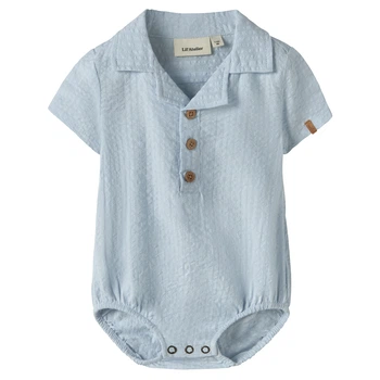 Рубашка-боди Lil'Atelier Milo, цвет голубой, размер 68 (261.13256079.PAIR)