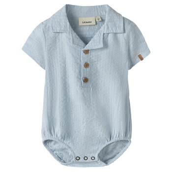 Рубашка-боди Lil'Atelier Milo, цвет голубой, размер 86 (261.13256079.PAIR)
