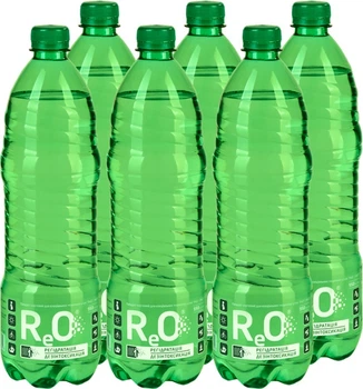 Упаковка минеральной слабогазированной воды Reo 0.95 л х 6 бутылок (4823089500331)