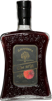 Джиневра “Семь ягод” “Настоянка Підгороднянська” ягодный джин 18% 0.5 л