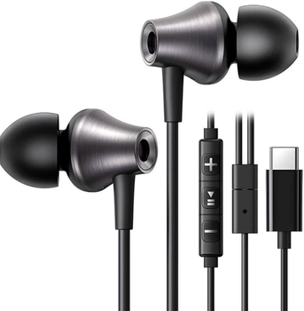Słuchawki Ugreen EP105 USB-C Black (6941876237548)