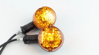 Оригінальні поворотники Bajaj Boxer, поворотники для мотоцикла Баджадж Боксер