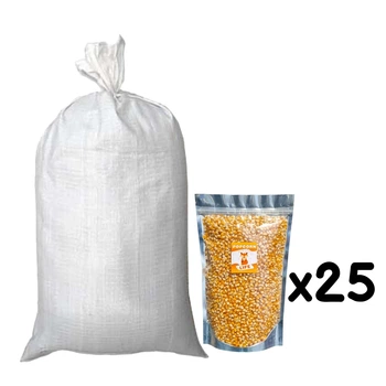Кукурудза для попкорну ОПТОМ «Метелик» Popcorn Life зерно 25 кг
