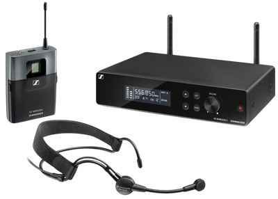 Mikrofon bezprzewodowy nagłowny Sennheiser XSW 2-ME3-A dla wokalistów i performerów 548-572 MHz (507129) (4044155213935)
