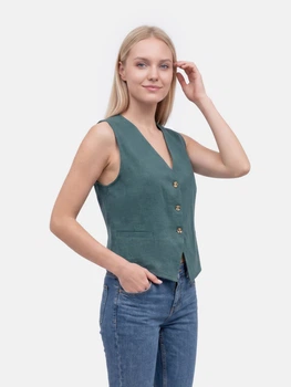 Жилет женский ONLY 15337097 L Balsam Green (5715871904344)