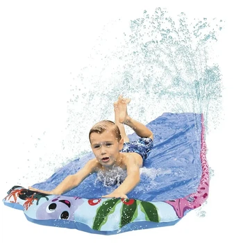 Водяная горка с водяными струями 6,15 м Playtive Ocean Water Slide синяя