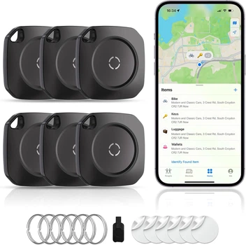 Умные Bluetooth-трекеры weTag для iPhone и Apple Find My(6 шт)