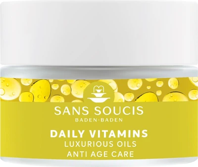 Антивозрастной крем для лица Sans Soucis Daily Vitamins Anti Age Care Luxurious Oils Роскошные масла для зрелой кожи 50 мл (4086200258690)