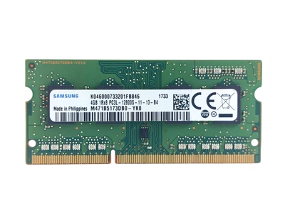 Оперативна пам'ять для ноутбука SODIMM Samsung DDR3L 4Gb 1600MHz PC3L-12800S (M471B5173DB0-YK0) 14505 Б/У