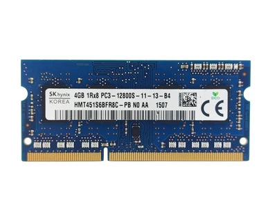 Оперативная память для ноутбука SODIMM SK hynix DDR3 4Gb 1600MHz PC3-12800S (HMT451S6BFR8C-PB) 14934 Б/У