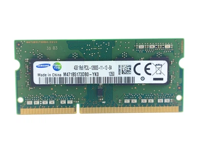 Оперативная память для ноутбука SODIMM Samsung DDR3L 4Gb 1600MHz PC3L-12800S (M471B5173DB0-YK0) 14502 Б/У