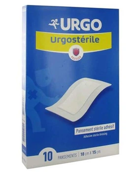 Стерильний перев’язувальний матеріал Urgo Urgosterile самоклейний 15 × 10 см, 10 шт (Урго)