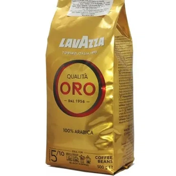 Кава в зернах Lavazza Qualita Oro 500 г (8000070019362)