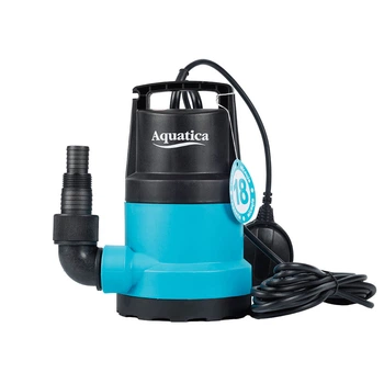 Насос дренажный садовый 0.45кВт Hmax 8м Qmax 150л/мин (част. до 5мм) AQUATICA (773123)