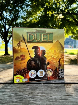 Настільна гра 7 Wonders Duel / 7 Чудес Дуель + правила українською!