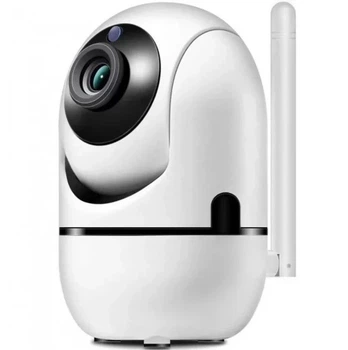Камера видеонаблюдения IP WiFi QC011 поворотная с ночным видением, датчиком движения и двусторонней связью