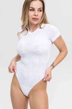 Боді з коротким рукавом TOTALFIT White Flame 3XL