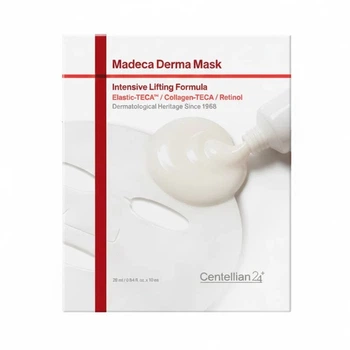 Интенсивная питательная тканевая маска для лица Centellian24 Madeca Derma Mask Intensive Lifting Formula 1 шт