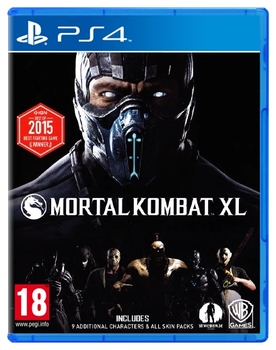Гра Mortal Kombat XL для PS4 (Blu-ray диск) RU Б/В