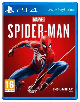 Игра Marvel's Spider-Man для PS4 (Blu-ray диск) RU Б/У