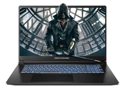 Ноутбук Dream Machines RT5050-17PL28 (e2626295) , AMD Ryzen 7 255H, 17.3" FHD IPS 144 Гц, 16 ГБ DDR5, SSD 1 ТБ, NVIDIA GeForce RTX 5050, DLSS 4, Без ОС, Black