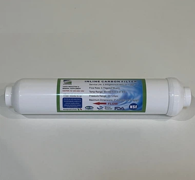 Угольный постфильтр Stanko Waterteach 1/4 резьба посткарбон из скорлупы кокосового ореха удаление неприятных запахов воды