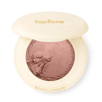 Запеченные румяна для лица Topface PROHD Natural Glow Baked Blush с эффектом естественного сияния 001 Silk Line Нежный розово-бежевый 4 г