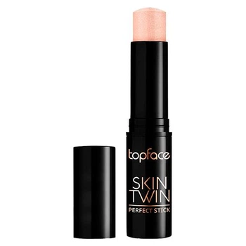 Кремовый хайлайтер-стик для лица Topface Skin Twin Perfect Stick 003 Rozzy Bronze Бронзовый 9 г