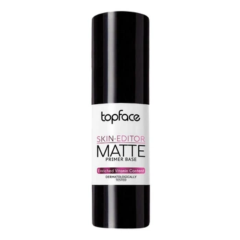 База под макияж Topface Skin Editor Matte Primer Base для стойкого и матового тона лица 001 Матирующая 31 мл